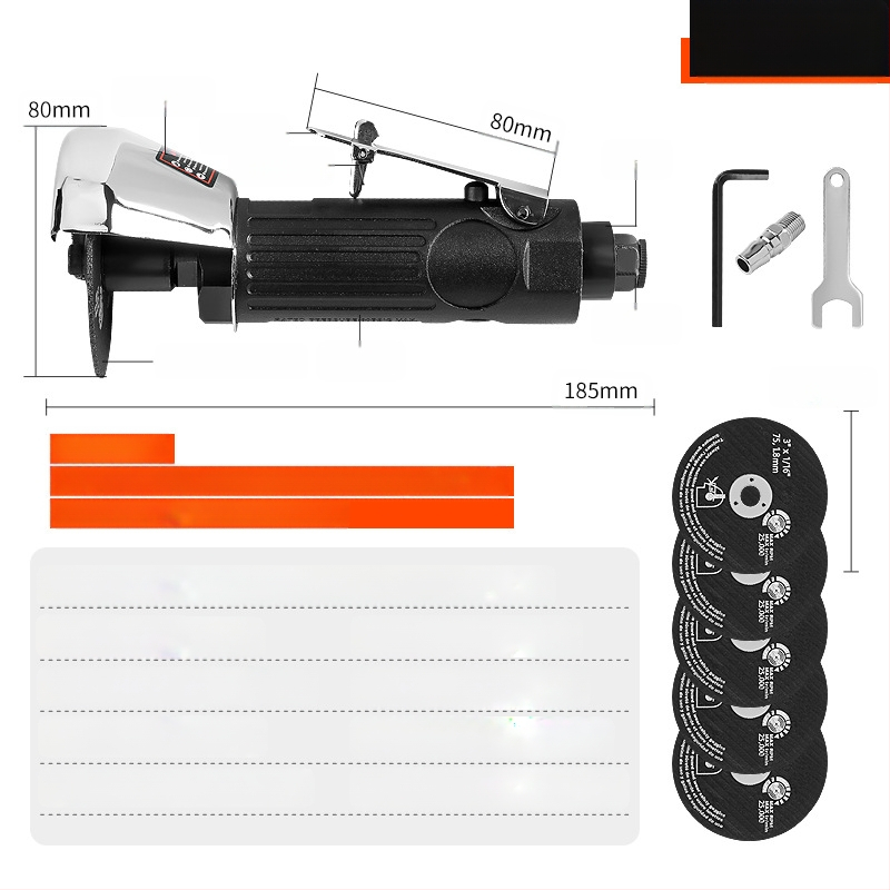 Musen Tang пневматичен резач за ъглошлайф с дискове за шлайфане (Марка: Musen Tang; Приложение: Рязане)