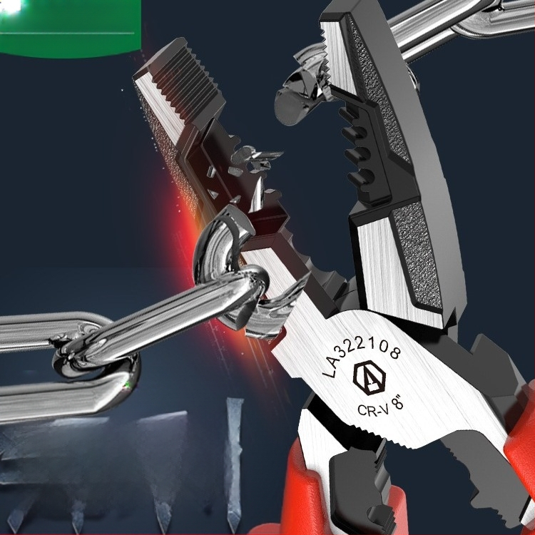 Clește izolat cu VDE pentru tăiere și crimparea cablurilor, clește cu vârf ascuțit pentru electricieni, electronică, reparații auto