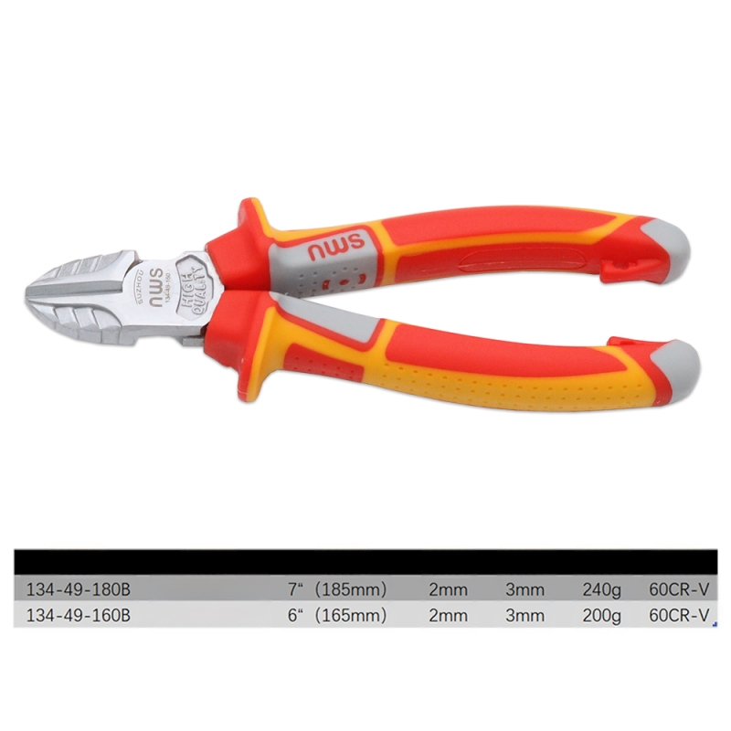 SMU adatos replės su smaigiu galu, modelis 140-69-205B, specialus plienas, daugiafunkcinis įrankis