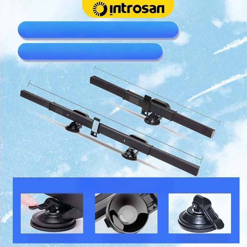 Automobilio priekinio stiklo saulės skydelis, teleskopinis, automatinis, aliuminio folija, tvirtinimas siurbtukais, universalus