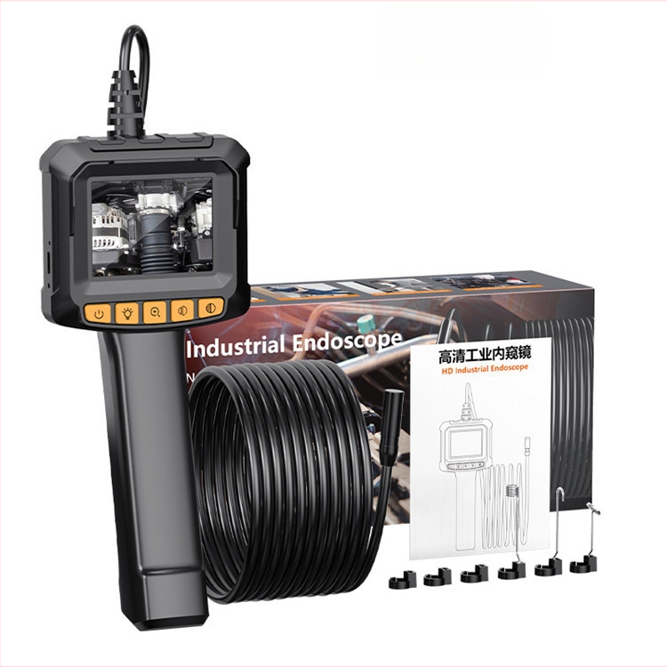 Rokas automobiļu pārbaudes endoskops ar IP67, zondes diametrs 8.0 mm, skatiena leņķis 70°, 5 MP sensors, darba garums 500 mm — modelis inskamG20-M