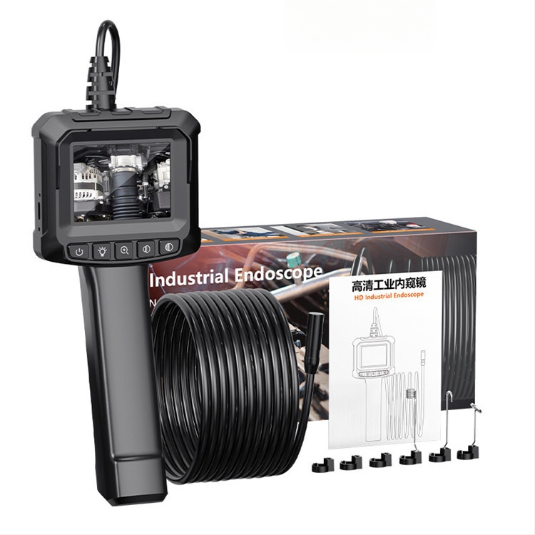 Rokas automobiļu pārbaudes endoskops ar IP67, zondes diametrs 8.0 mm, skatiena leņķis 70°, 5 MP sensors, darba garums 500 mm — modelis inskamG20-M