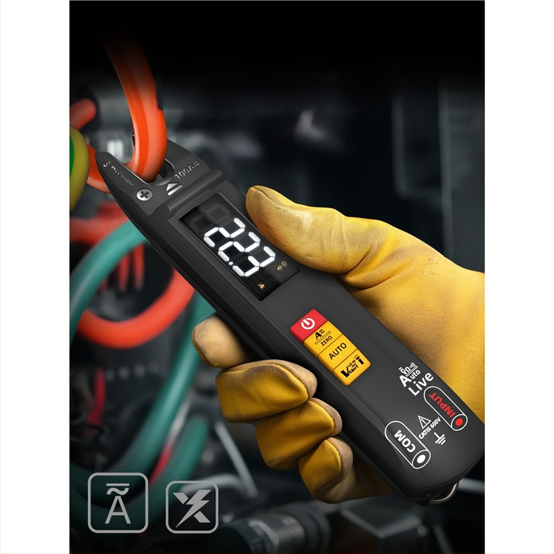 BSID AC/DC κλαμπμετρητής και μετρητής, υψηλή ακρίβεια, ευφυής προστασία από καύση