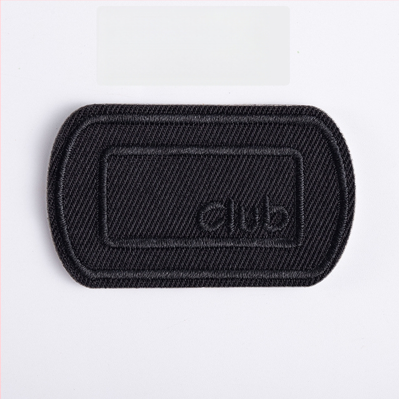 Savarankiškai lipantis siuvinėtas audinio pleistras drabužių remontui — Ruoxuan, 100% medvilnė, tinkamas batams ir skrybėlėms