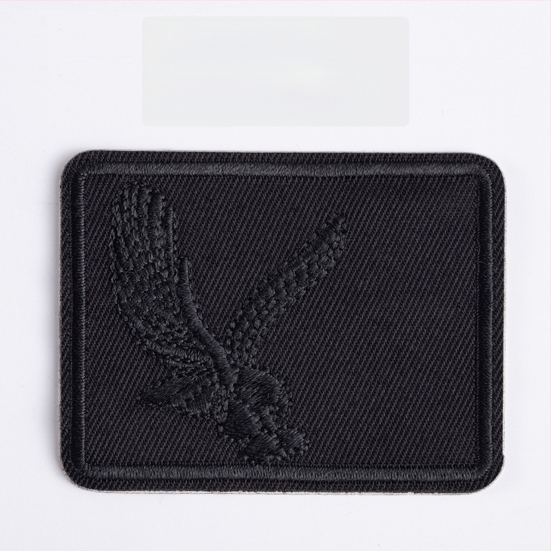 Savarankiškai lipantis siuvinėtas audinio pleistras drabužių remontui — Ruoxuan, 100% medvilnė, tinkamas batams ir skrybėlėms