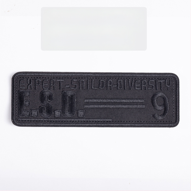 Savarankiškai lipantis siuvinėtas audinio pleistras drabužių remontui — Ruoxuan, 100% medvilnė, tinkamas batams ir skrybėlėms