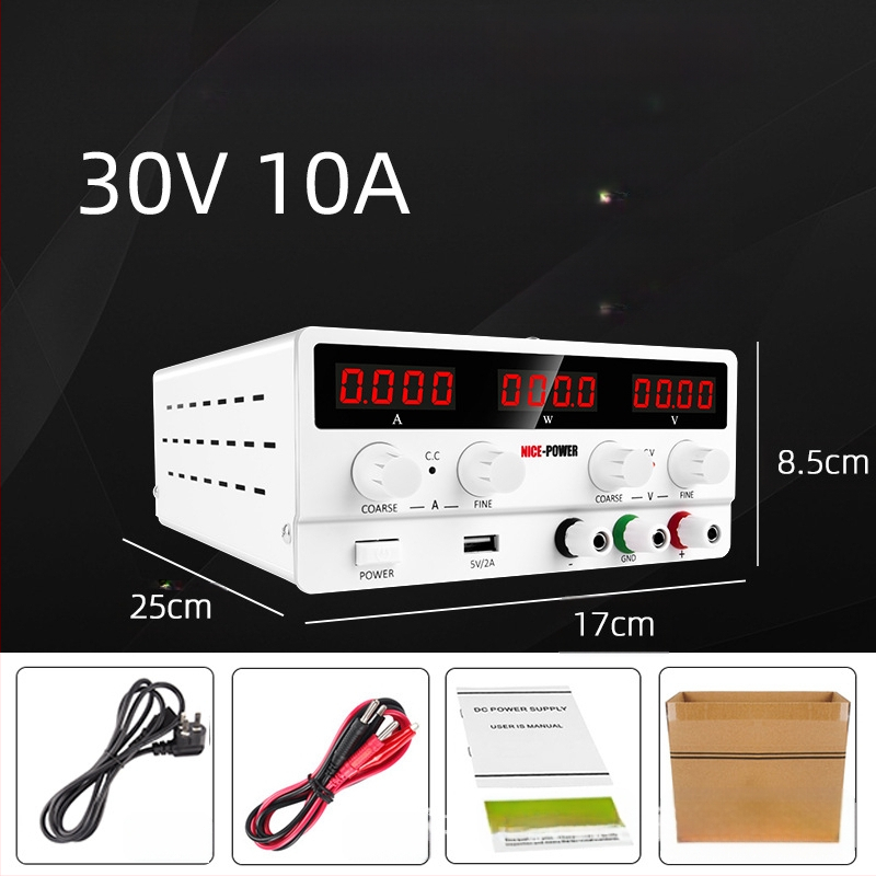 SPS-H3010 30V 10A állítható DC kapcsoló tápegység
