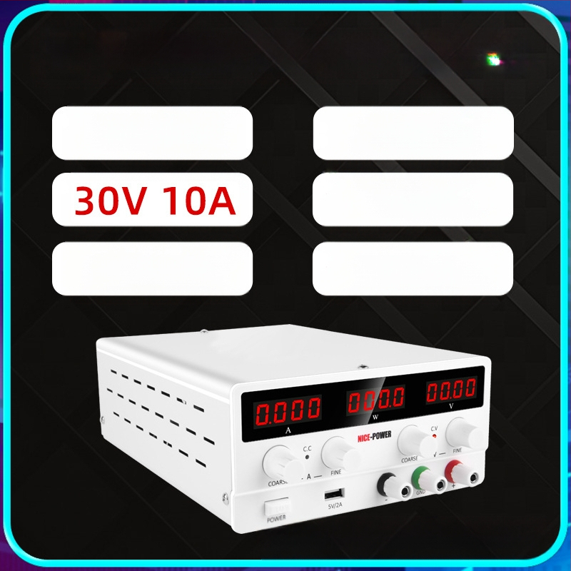 SPS-H3010 reguliuojamas DC maitintuvo šaltinis, 30V 10A, perjungiamasis