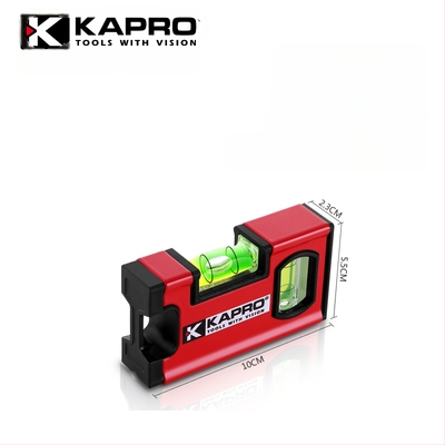 Преносимо нивелир от алуминиева сплав, ниво с дух, удебелен дизайн, удароустойчив