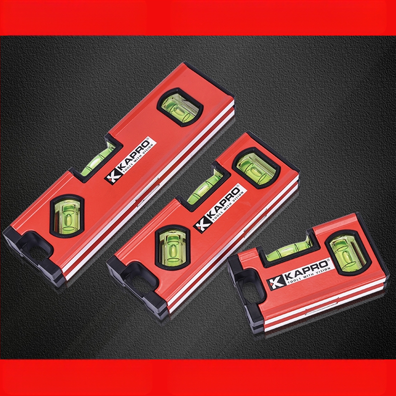 Преносимо нивелир от алуминиева сплав, ниво с дух, удебелен дизайн, удароустойчив