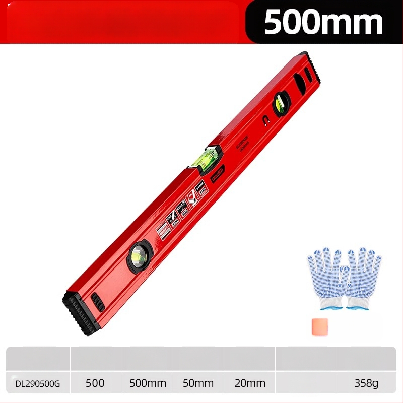 Магнитен нивелир с хоризонтална линейка, високопрецизен инструмент за дома