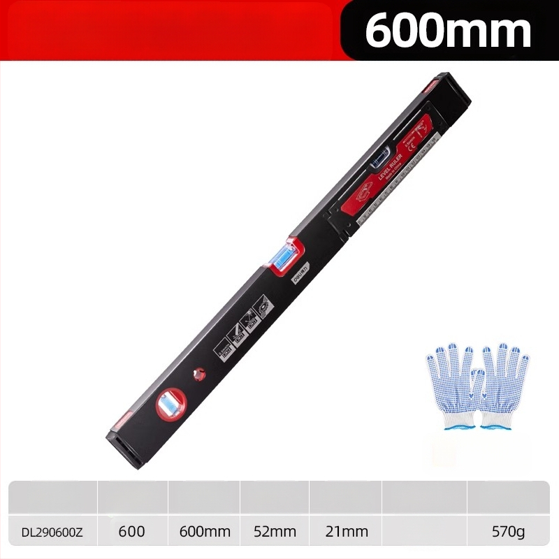 Магнитен нивелир с хоризонтална линейка, високопрецизен инструмент за дома