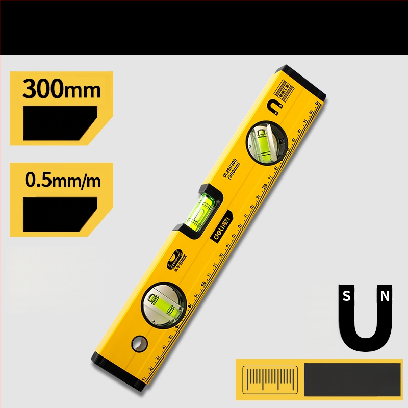 Магнитен нивелир с хоризонтална линейка, високопрецизен инструмент за дома