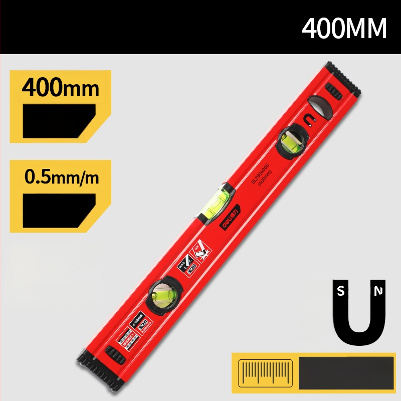 Магнитен нивелир с хоризонтална линейка, високопрецизен инструмент за дома