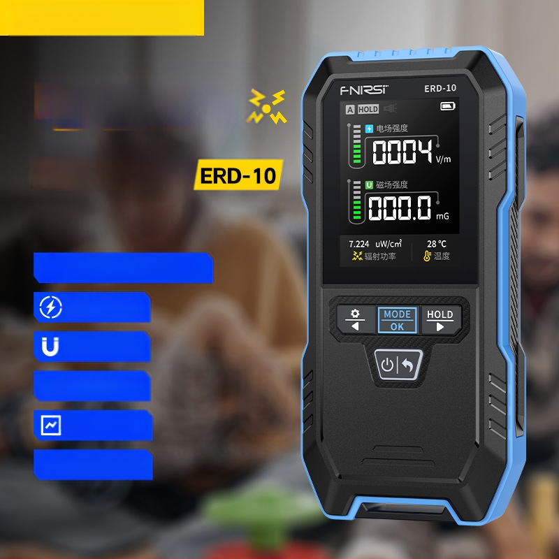 FNIRSI ERD-10 ανιχνευτής EMF με ειδοποίηση προσωπικής δόσης για οικιακές συσκευές