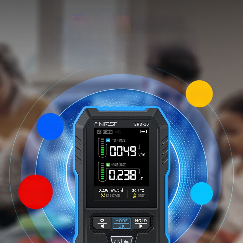 FNIRSI ERD-10 ανιχνευτής EMF με ειδοποίηση προσωπικής δόσης για οικιακές συσκευές