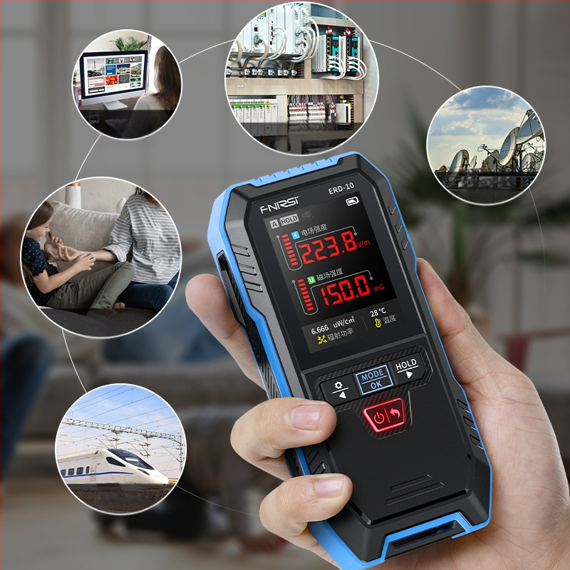 FNIRSI ERD-10 ανιχνευτής EMF με ειδοποίηση προσωπικής δόσης για οικιακές συσκευές