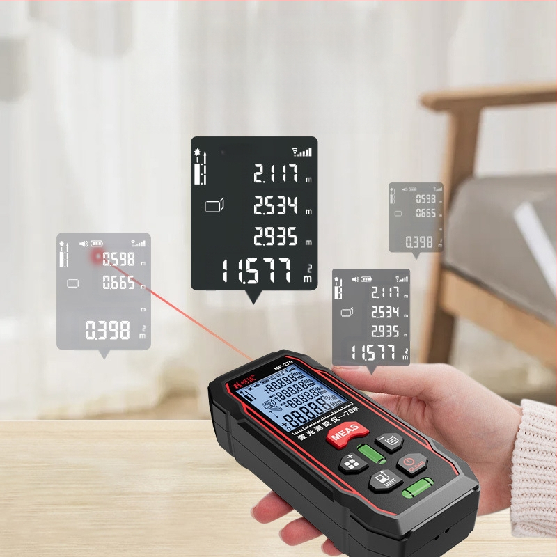 Precision rat NF-270 φορητός μετρητής απόστασης λέιζερ για εσωτερικές μετρήσεις