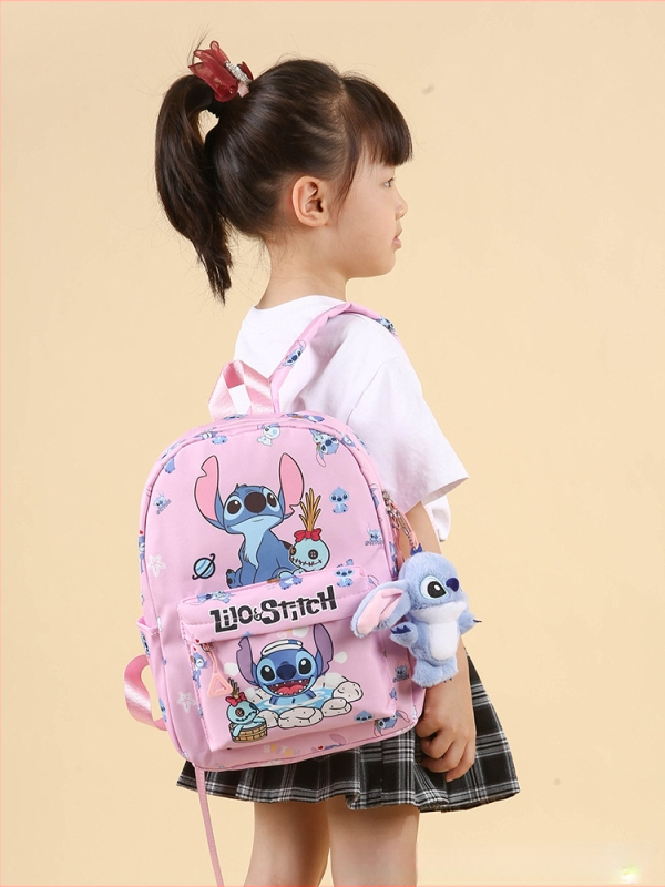 Stitch crtani ruksak, veliki kapacitet, lagan, najlon, vodootporan, otporan na habanje, naramenice s zračnim jastučićem