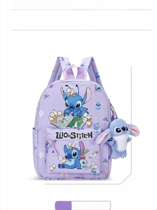 Stitch crtani ruksak, veliki kapacitet, lagan, najlon, vodootporan, otporan na habanje, naramenice s zračnim jastučićem