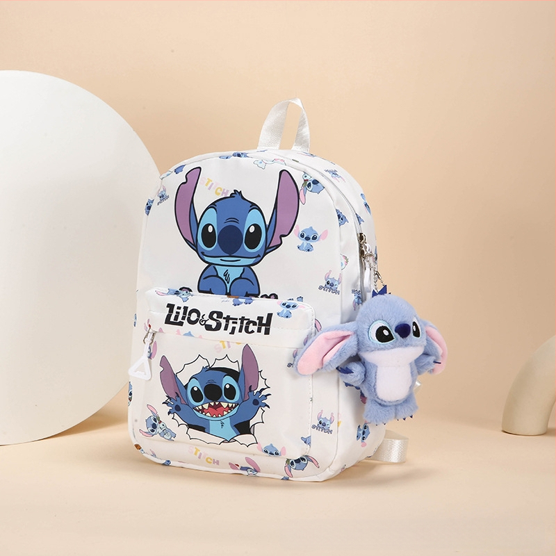 Stitch crtani ruksak, veliki kapacitet, lagan, najlon, vodootporan, otporan na habanje, naramenice s zračnim jastučićem