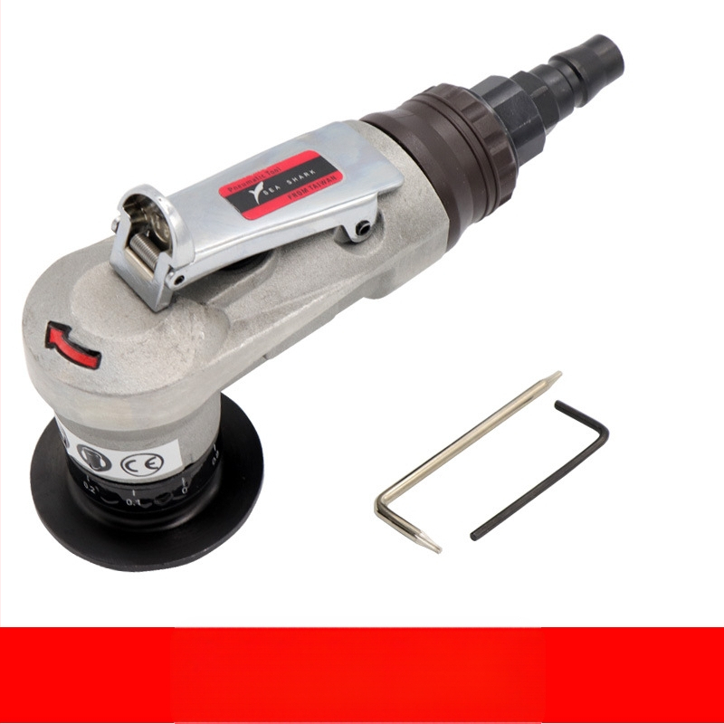 Мини пневматична ръчна машина за заобляне на ъгли, Sea Flying Shark, модел 45RC, мощност 45RC, предназначена за обработка на прави ъглови филета