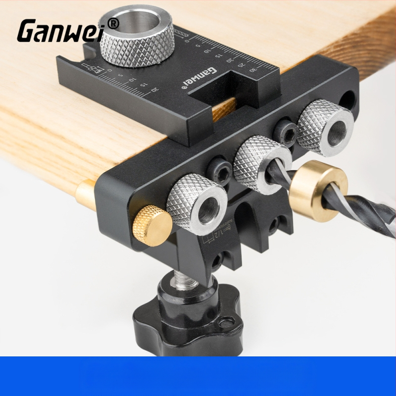 Дървообработващ тройно в едно позициониращ пробивател за жлебове, мини – Ganwei