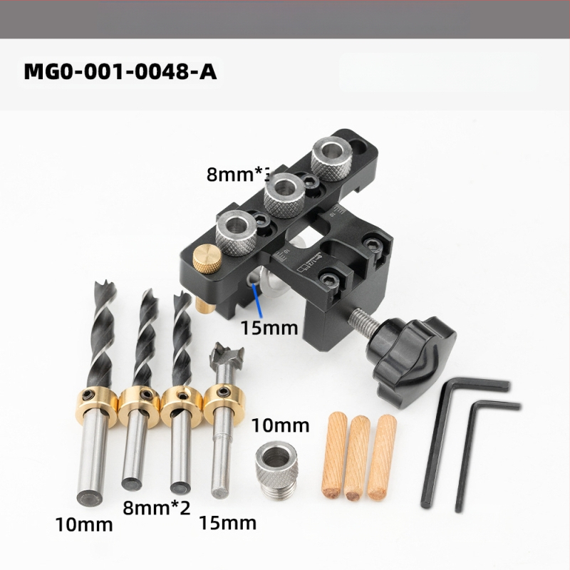 Дървообработващ тройно в едно позициониращ пробивател за жлебове, мини – Ganwei