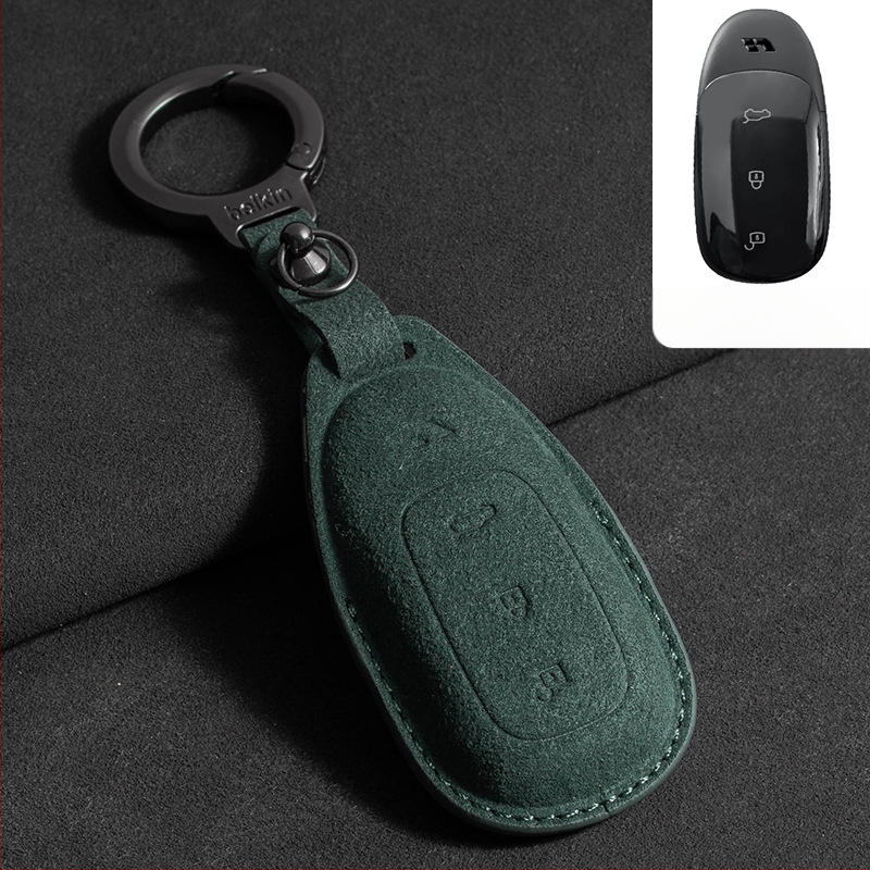 Klahviümbris Ideal L7/L8/L9 Max ja Ideal One jaoks — suede, lihtne stiil, koos kaitse nööri klambriga