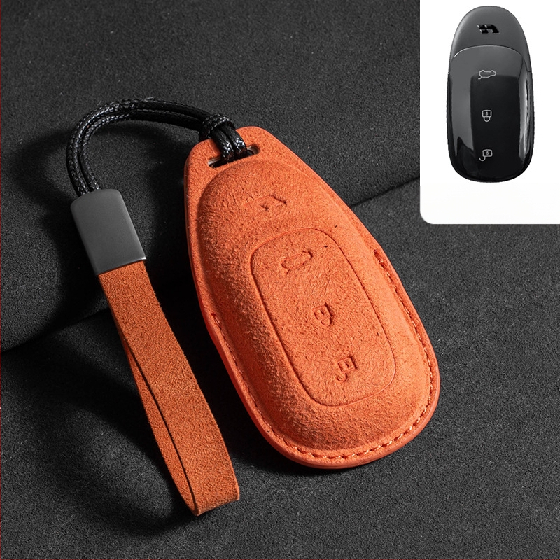 Klahviümbris Ideal L7/L8/L9 Max ja Ideal One jaoks — suede, lihtne stiil, koos kaitse nööri klambriga