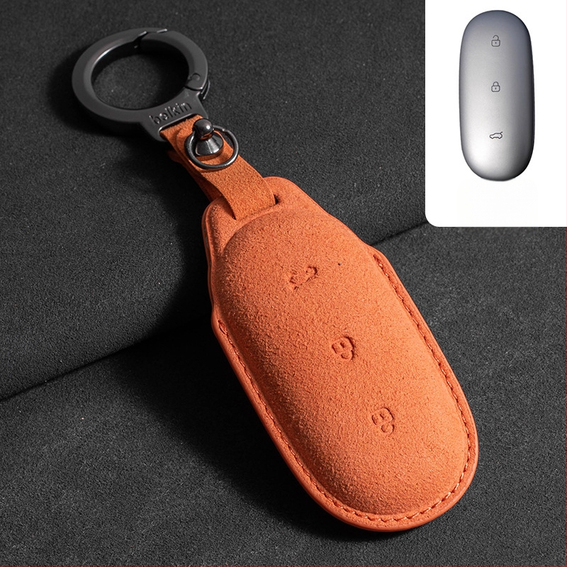 Klahviümbris Ideal L7/L8/L9 Max ja Ideal One jaoks — suede, lihtne stiil, koos kaitse nööri klambriga