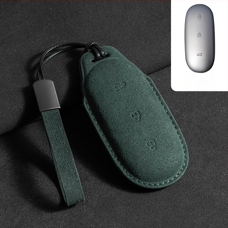 Klahviümbris Ideal L7/L8/L9 Max ja Ideal One jaoks — suede, lihtne stiil, koos kaitse nööri klambriga