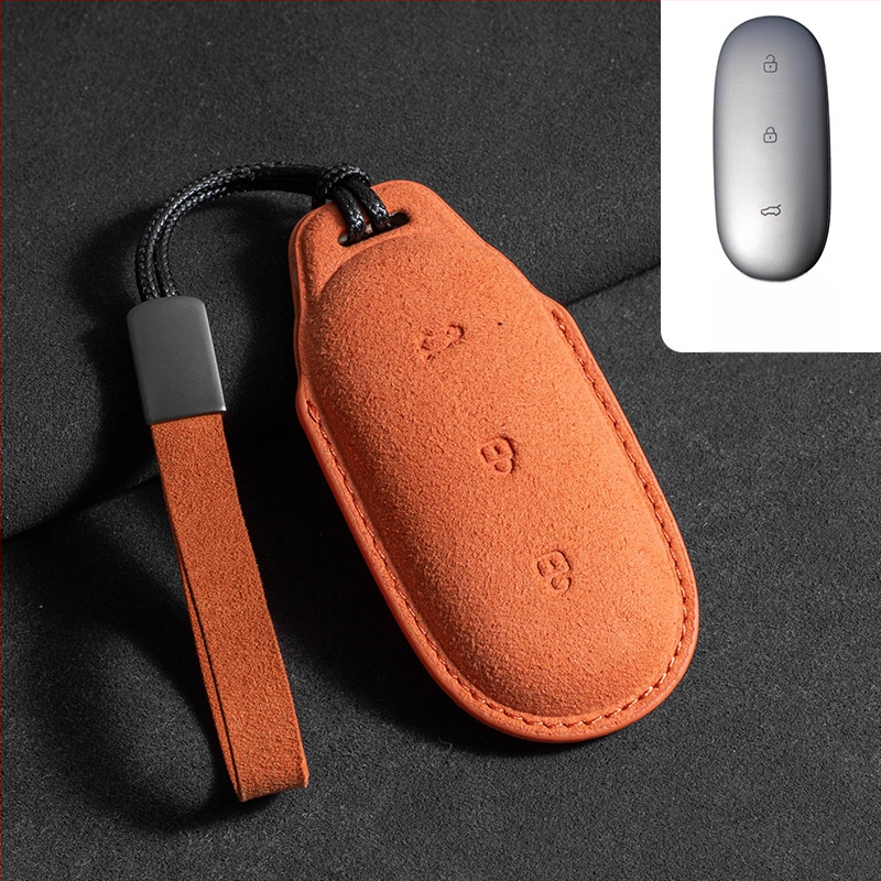 Klahviümbris Ideal L7/L8/L9 Max ja Ideal One jaoks — suede, lihtne stiil, koos kaitse nööri klambriga