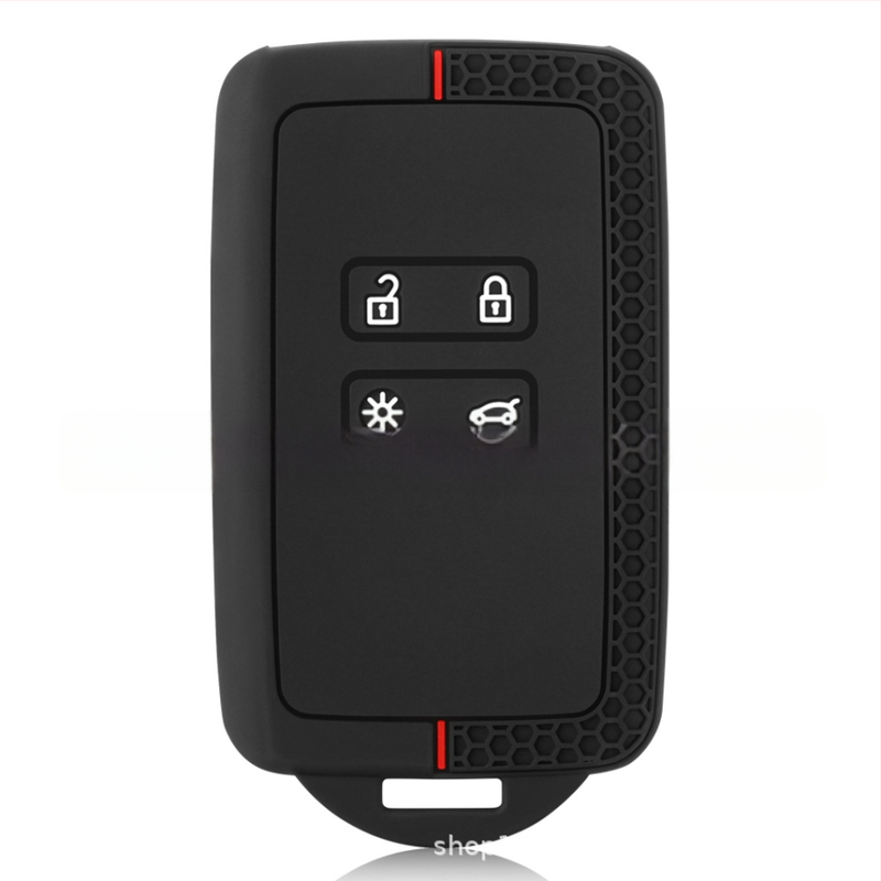 Silikonsko kućište za ključ Renault Koleos 2022 s uzorkom saća