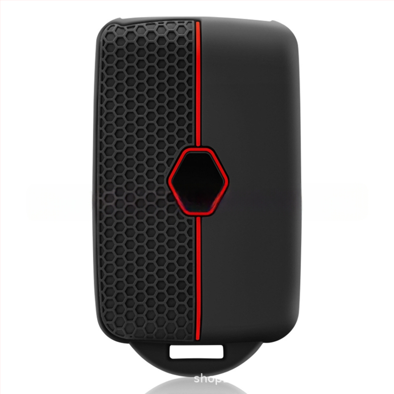 Silikonsko kućište za ključ Renault Koleos 2022 s uzorkom saća