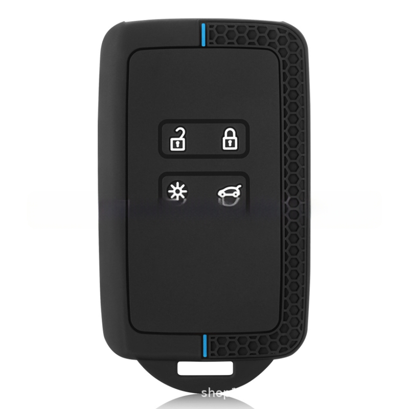 Silikonsko kućište za ključ Renault Koleos 2022 s uzorkom saća