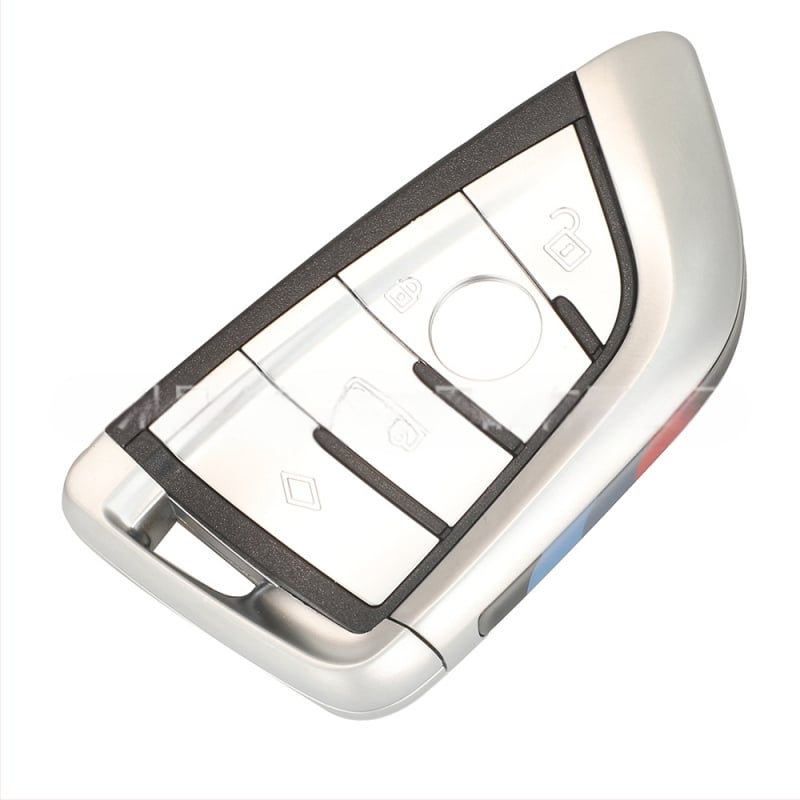 BMW G-serijos rakto keitimo korpusas X6–X1 ir 7/5/3/2 serijoms — ABS korpusas, varinės rakto plokštė, svoris 65 g, jingyuqin