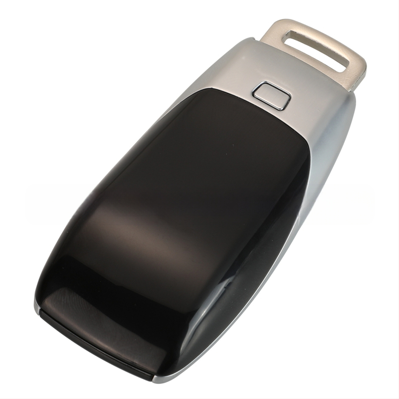 Mercedes-Benz E300L/S320 raktų nuotolinio dangtelis (3 mygtukai) iš plastiko; raktų ašmenų medžiaga: varis + plastikas; svoris 47 g