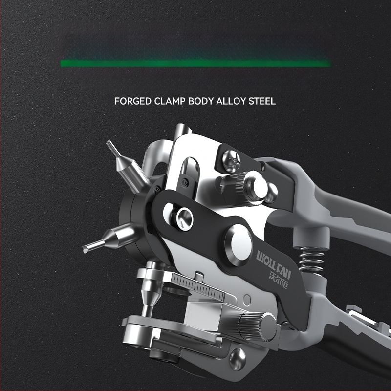 Volvan клещи за пробиване на дупки – за кейсове на телефони и каишки, алуминиева сплав, 0,3 кг, взривоустойчив