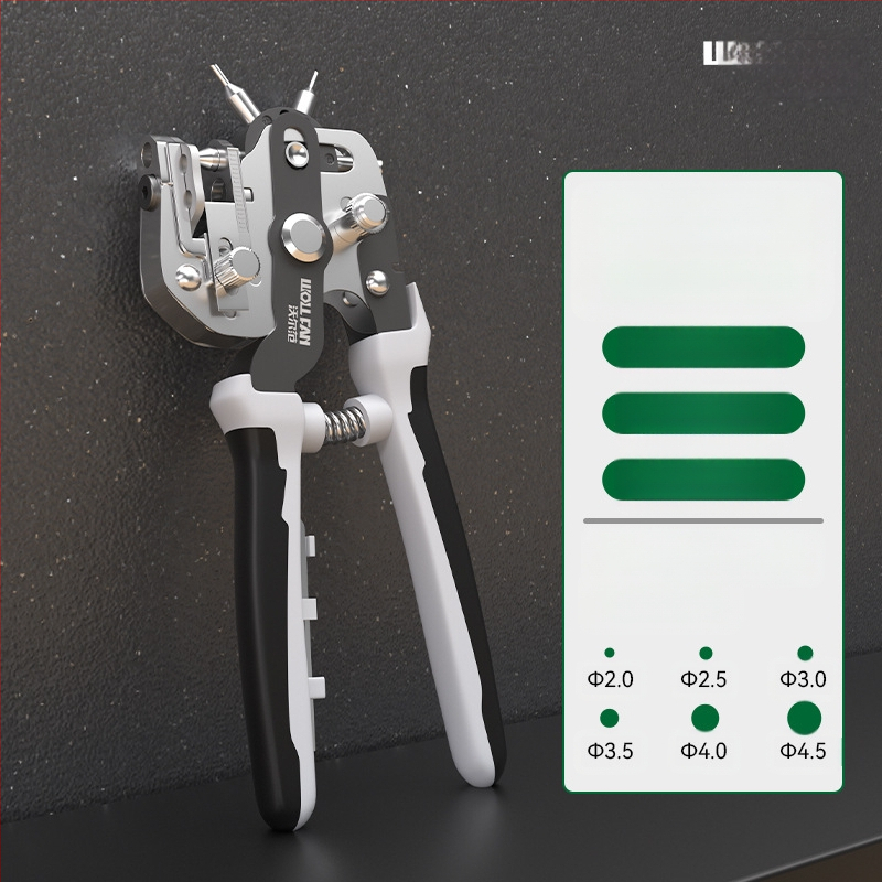 Volvan клещи за пробиване на дупки – за кейсове на телефони и каишки, алуминиева сплав, 0,3 кг, взривоустойчив