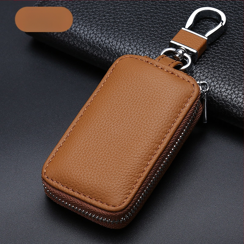 Kožni futrol za auto ključeve, model T0323, teleća koža, univerzalni, jednostavan stil