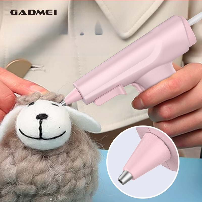 Пистолет за лепило 60W за домашна употреба – подходящ за изработване на бижута; регулиране на времето за изпускане: 1; честота на изпускане: 50–60 Hz; Марка Beautiful