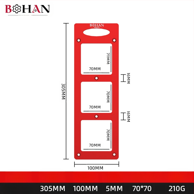 Φρέζα ξύλου Bohan για ξυλουργικές εφαρμογές – διάνοιξη οπών σε κουτιά τύπου 86, εργαλείο εγκοπής και αυλάκωσης για ντουλάπες