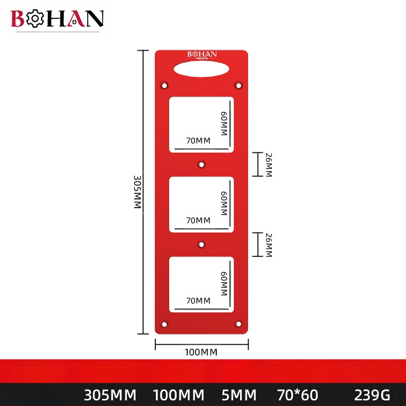 Φρέζα ξύλου Bohan για ξυλουργικές εφαρμογές – διάνοιξη οπών σε κουτιά τύπου 86, εργαλείο εγκοπής και αυλάκωσης για ντουλάπες
