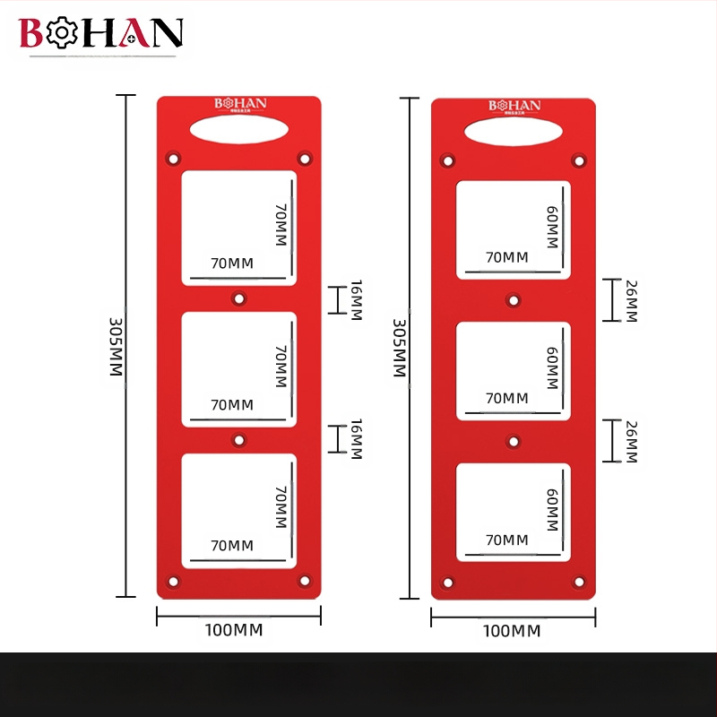Φρέζα ξύλου Bohan για ξυλουργικές εφαρμογές – διάνοιξη οπών σε κουτιά τύπου 86, εργαλείο εγκοπής και αυλάκωσης για ντουλάπες
