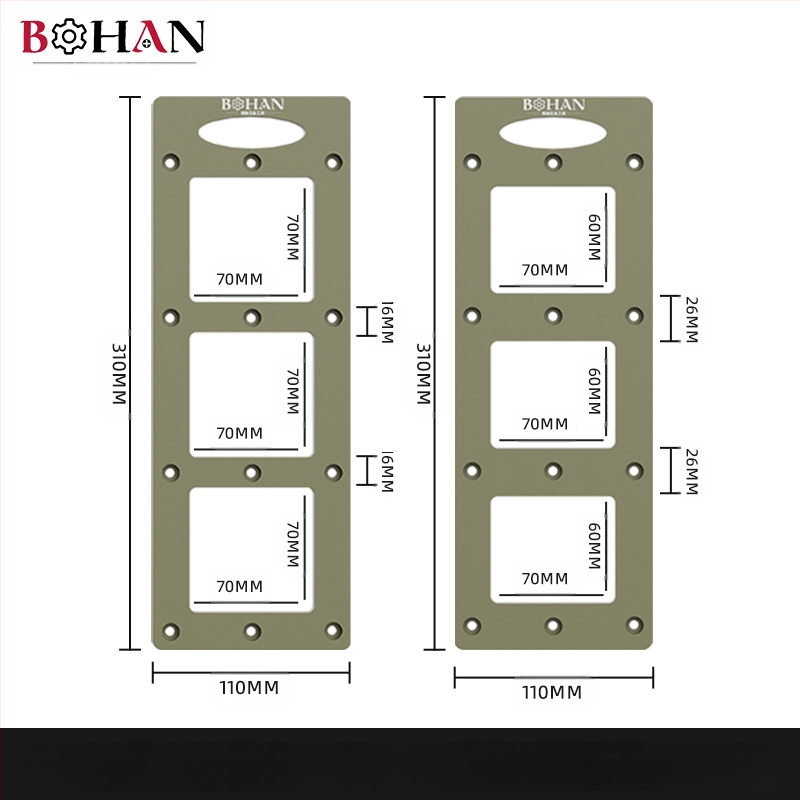 Φρέζα ξύλου Bohan για ξυλουργικές εφαρμογές – διάνοιξη οπών σε κουτιά τύπου 86, εργαλείο εγκοπής και αυλάκωσης για ντουλάπες