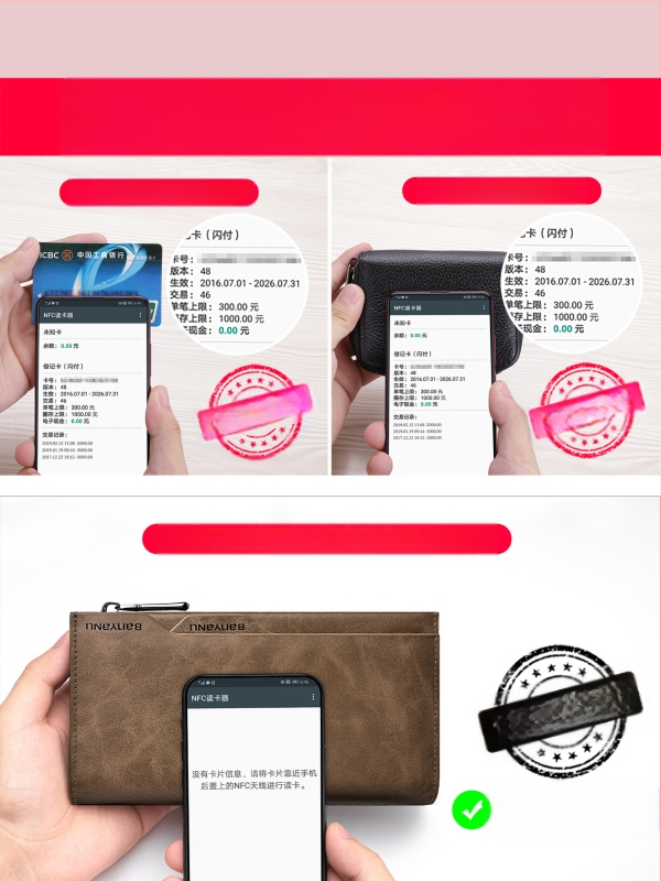 Vyriška odinė piniginė su daug kortelių skyrių, didelė talpa, atskiriamas vairuotojo pažymėjimo skyrius, gradientinis raštas, miestietiškas minimalistinis stilius