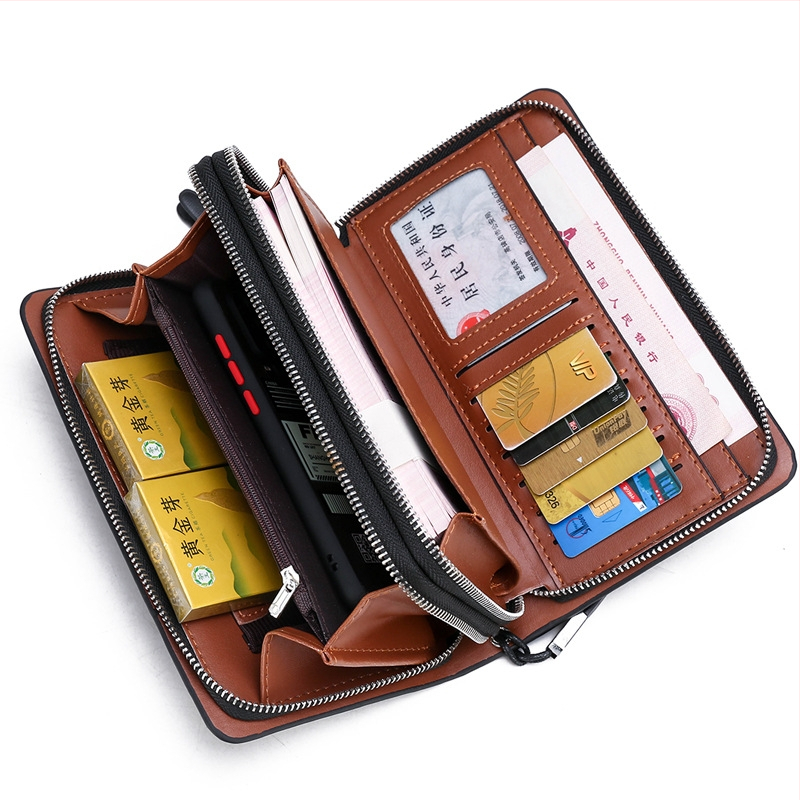 Vīriešu clutch no PU ādas, pilsētas vienkāršība, izturība pret nolietojumu, modelis G07-2