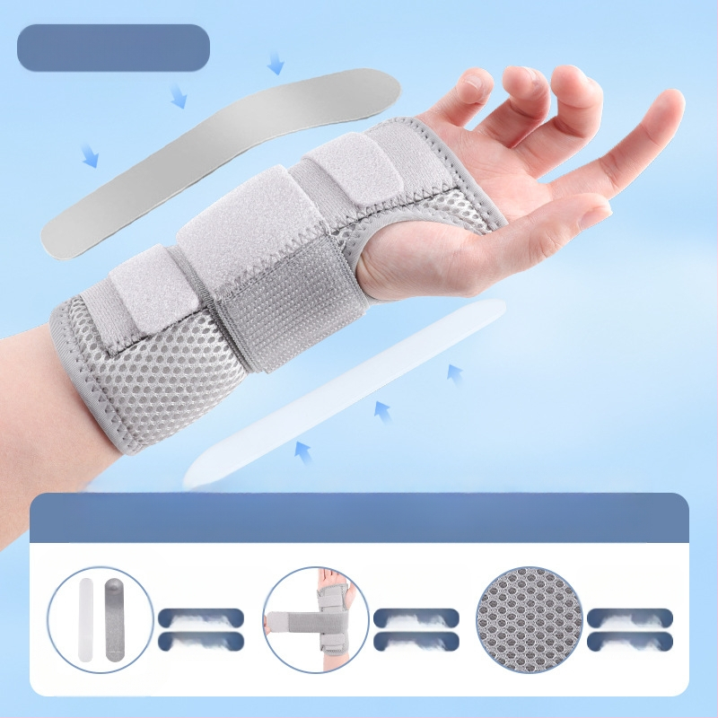 Disco нейлонова киткова ортеза със стоманена плоча за навяхване на китката, унисекс, баскетбол