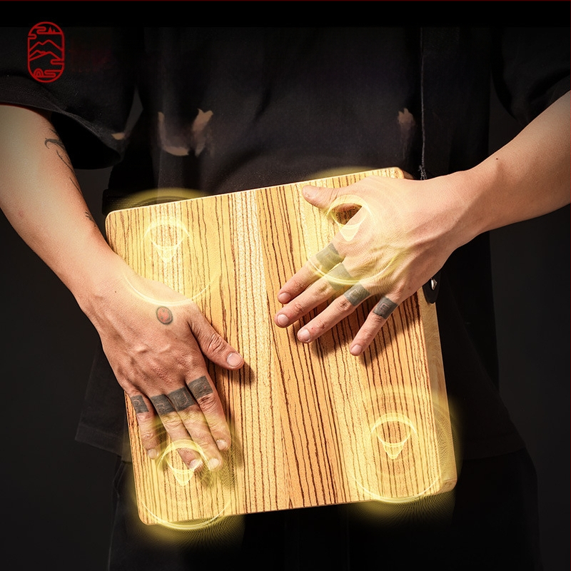 Lu ru Három az egyben boxdob – professzionálisan csomagolt utazófa dobf box, ülő dob